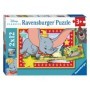 Puzzle Disney animale 2x12 piese